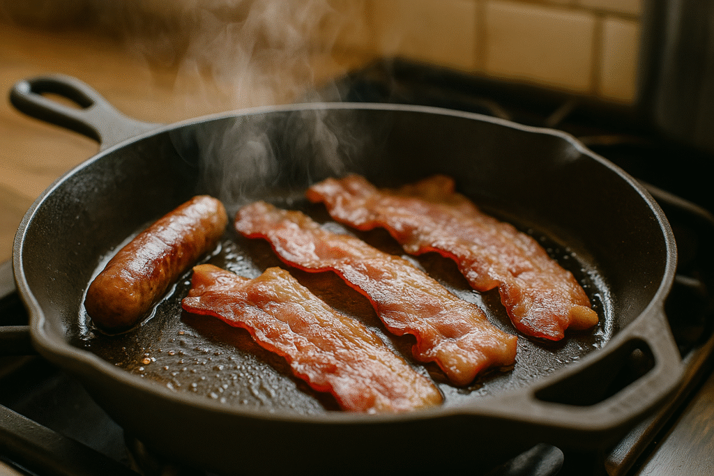 Processed meats in breakfast cause tiredness